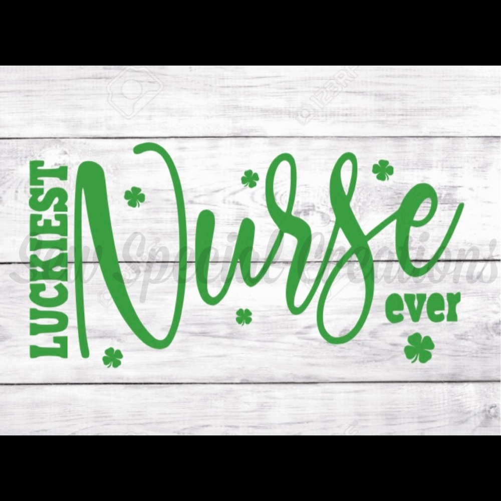 St patty nurse shirt
